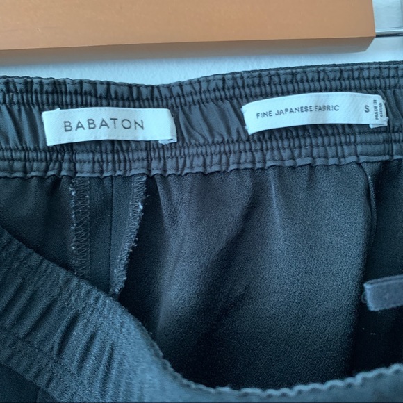 Aritzia Babaton Black Bradley Wide Leg Pant - Picture 6 of 7